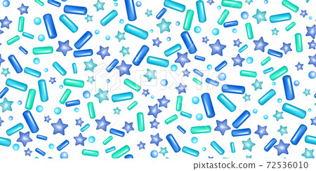 Sweet confetti seamless pattern Sweet confetti seamless pattern 72536010
