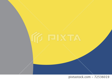 Three color background of trendy colors 2021 and 2020. Yellow, grey and classic blue. Three color background of trendy colors 2021 and 2020. Yellow, grey and classic blue. 72536019