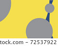 Three color background of trendy colors 2021 and 2020. Yellow, grey and classic blue. 72537922