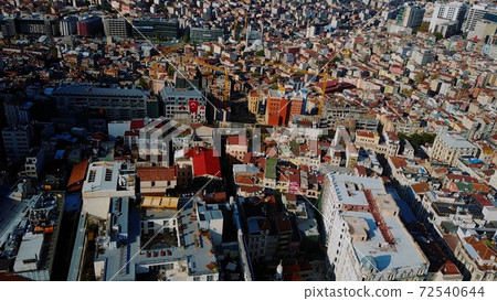 Cityscape Istanbul, Turkey. Photo from the bird's-eye view 72540644