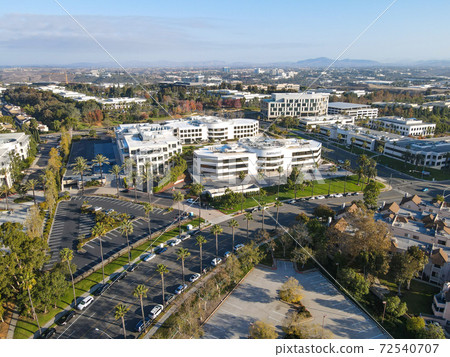 Aerial view of UTC, University City large residential and commercial, San Diego Aerial view of UTC, University City large residential and commercial, San Diego 72540707
