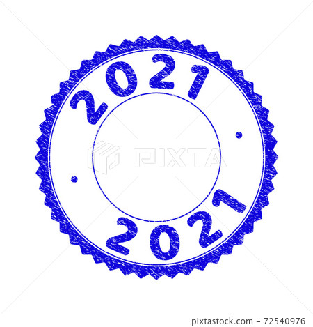 Grunge 2021 Textured Round Rosette Watermark Grunge 2021 Textured Round Rosette Watermark 72540976