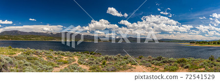 Lake Granby at Grand Lake Colorado 72541529