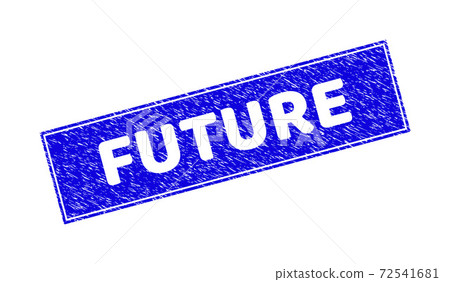 Grunge FUTURE Textured Rectangle Watermark Grunge FUTURE Textured Rectangle Watermark 72541681