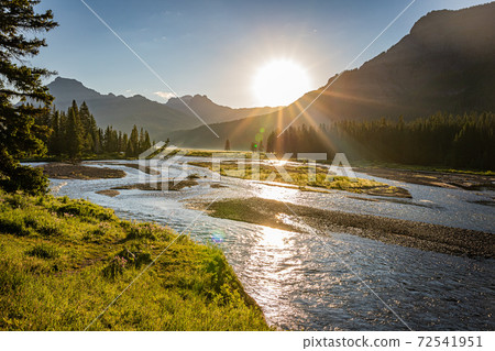 Lamar River Yellowstone National Park 72541951