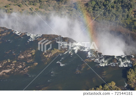 世界三大瀑布維多利亞瀑布觀光飛行 72544181