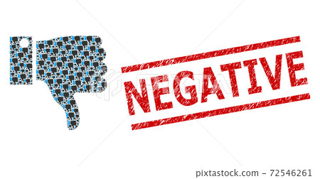 Thumb Down Recursive Composition of Thumb Down Icons and Scratched Negative Seal Thumb Down Recursive Composition of Thumb Down Icons and Scratched Negative Seal 72546261