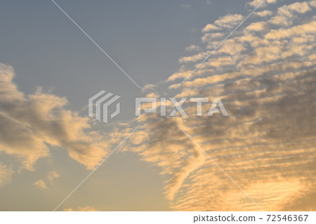 黃昏時縮放雲茜雲和烏雲競爭 72546367