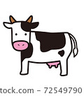 Cow illustration 72549790