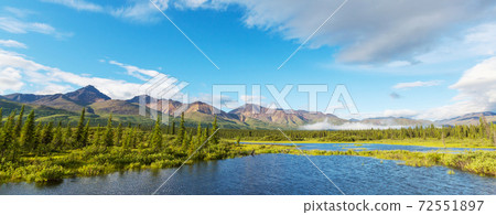Lake in Alaska Lake in Alaska 72551897