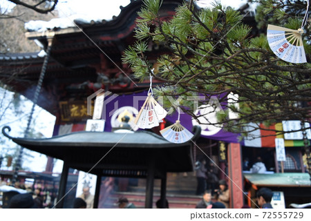 Omikuji hung in the precincts of Mizusawa Kanzeon Omikuji hung in the precincts of Mizusawa Kanzeon 72555729