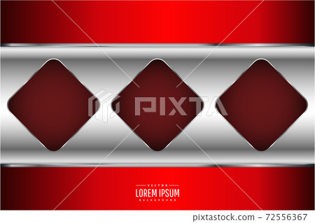 Luxury metallic background of red. 72556367