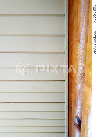 Light yellow background siding, texture with wood. Light yellow background siding, texture with wood. 72556806