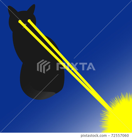 喜氣洋洋的黑貓 72557060