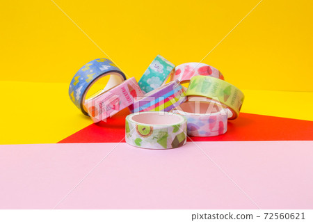 Masking tape, masking, stationery, stationery, tape, school, miscellaneous goods, colorful, writing utensils Masking tape, masking, stationery, stationery, tape, school, miscellaneous goods, colorful, writing utensils 72560621