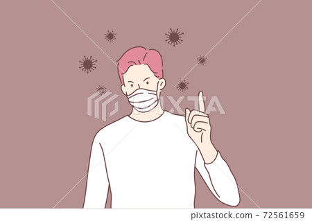 Covid19, infection, 2019ncov, warning coronavirus, protection, quarantine concept. 72561659