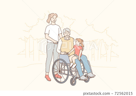 Health, care, disability, medicine, family, love concept Health, care, disability, medicine, family, love concept 72562015