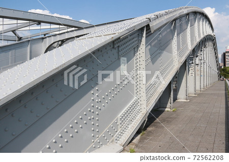 Sakuramiya Bridge in Osaka City 72562208