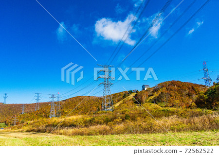 （新潟縣湯澤町）苗場龍朵拉峰會/傳輸線圖像 72562522