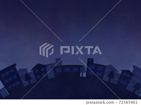 Midnight deformed night view image 72565901