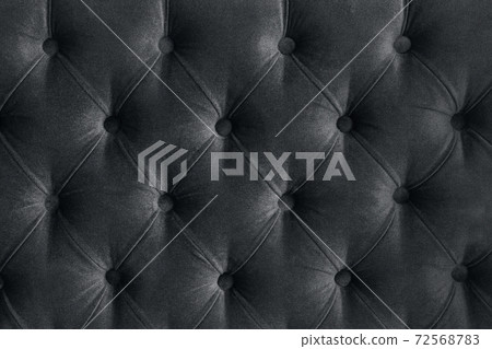 Quilted velour buttoned ultimate gray color fabric wall pattern background. Elegant vintage luxury dark black steel metal colour sofa upholstery. Interior plush backdrop. Color of the year 2021 Quilted velour buttoned ultimate gray color fabric wall pattern background. Elegant vintage luxury dark black steel metal colour sofa upholstery. Interior plush backdrop. Color of the year 2021 72568783