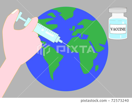 全世界疫苗接種的圖像插圖。 全世界疫苗接種的圖像插圖。 72573240