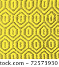 Bright IlluminatingYellow and Gray Wool Rug Carpet Texture Background. 72573930