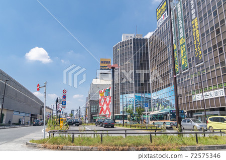 Scenery in front of the station Musashi-Koganei Station 72575346