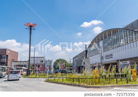 Scenery in front of the station Musashi-Koganei Station 72575350