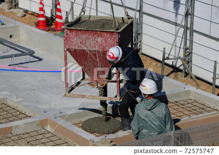 Foundation work using ready-made con Foundation work using ready-made con 72575747