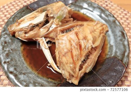 “煮的Umadurahagi”，這是一種家庭烹飪的簡單家庭烹飪菜餚，雖然看上去不好，但一直活到烹飪之前 72577106