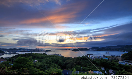 Sunset of Nagasaki 72577204
