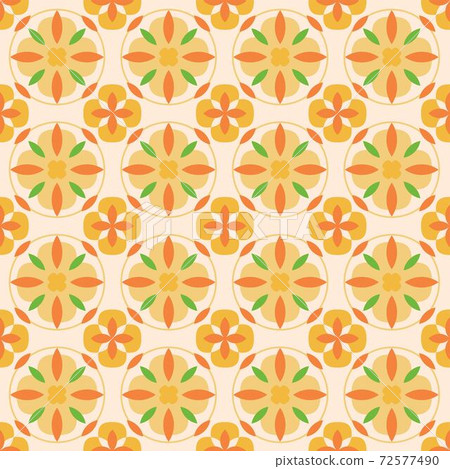 框線花圖案的向量連續無縫背景,用於壁紙,圖案紋理,網頁背景,表面紋理,窗花磁磚設計 框線花圖案的向量連續無縫背景,用於壁紙,圖案紋理,網頁背景,表面紋理,窗花磁磚設計 72577490