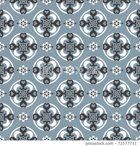 巴洛克風格連續無縫背景,用於壁紙,圖案紋理,磁磚,網頁背景,表面紋理,織物 巴洛克風格連續無縫背景,用於壁紙,圖案紋理,磁磚,網頁背景,表面紋理,織物 72577731