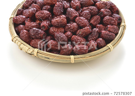 Dried fruits, red dates, red dates fruits, dried, Chinese medicinal materials Dried fruits, red dates, red dates fruits, dried, Chinese medicinal materials 72578307