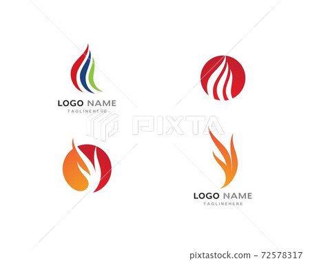 Fire flame Logo Template Fire flame Logo Template 72578317