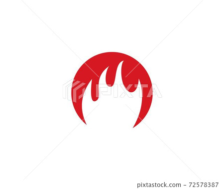 Fire flame Logo Template Fire flame Logo Template 72578387