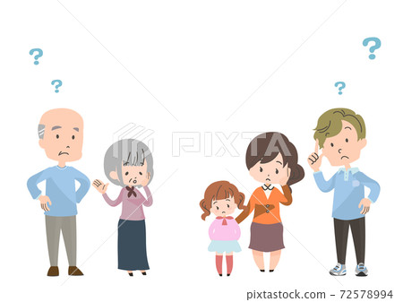 Copy space with people in doubt Copy space with people in doubt 72578994