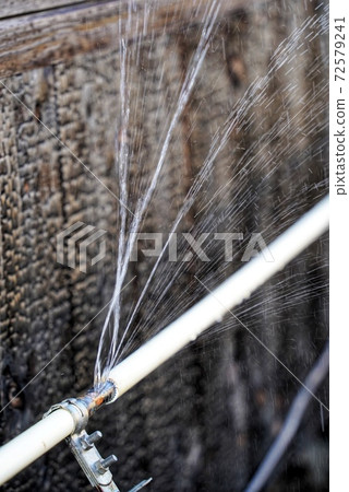 Water leak in water pipe Water leak in water pipe 72579241