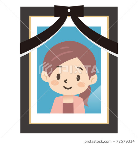 Young woman's ghost photo 72579334