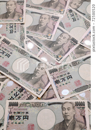 Ten thousand yen bill image Ten thousand yen bill image 72580520