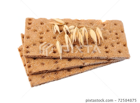 Breads with oat plant Breads with oat plant 72584875