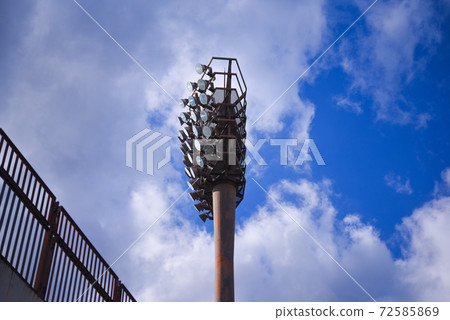 Night game lighting 72585869