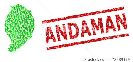 Distress Andaman Watermark and Green Customers and Dollar Mosaic Map of Corvo Island Distress Andaman Watermark and Green Customers and Dollar Mosaic Map of Corvo Island 72589339