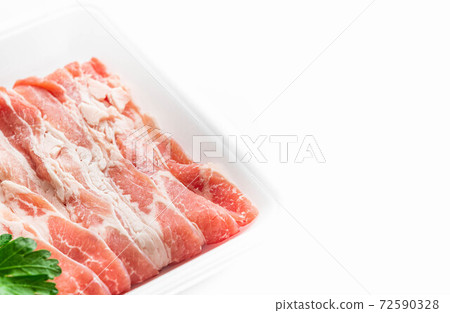 Sliced pork ribs Sliced pork ribs 72590328