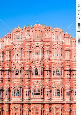 Hawa Mahal or Palace of the Winds in Jaipur, Rajasthan state, India. Hawa Mahal or Palace of the Winds in Jaipur, Rajasthan state, India. 72591038