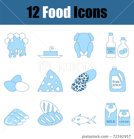 Food Icon Set Food Icon Set 72592957