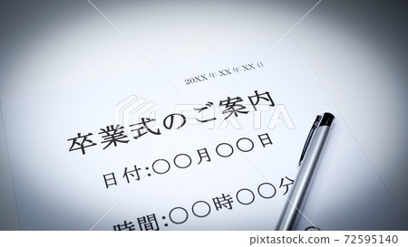 Information on graduation ceremony 72595140