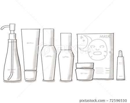 Complete skin care_white_special - Stock Illustration [72596530] - PIXTA