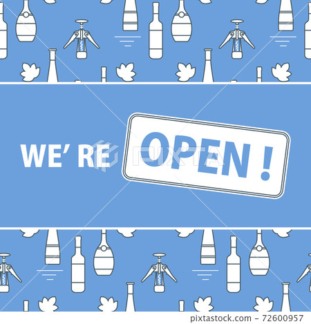 Reopen liquor store alcohol shop bar drink Bottle Reopen liquor store alcohol shop bar drink Bottle 72600957